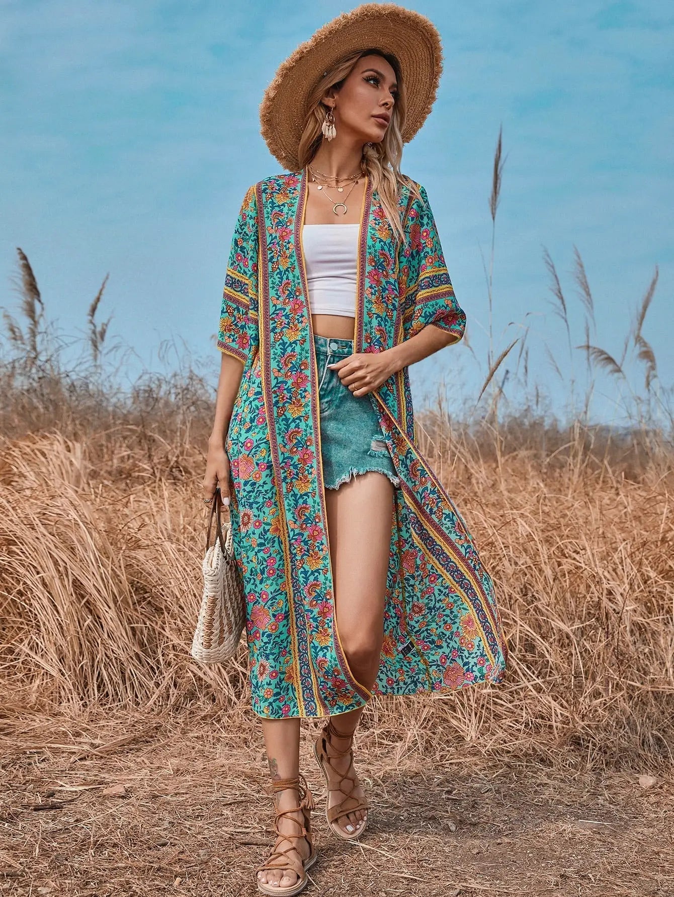 Kimono Bohème Long | Evasion Bohème