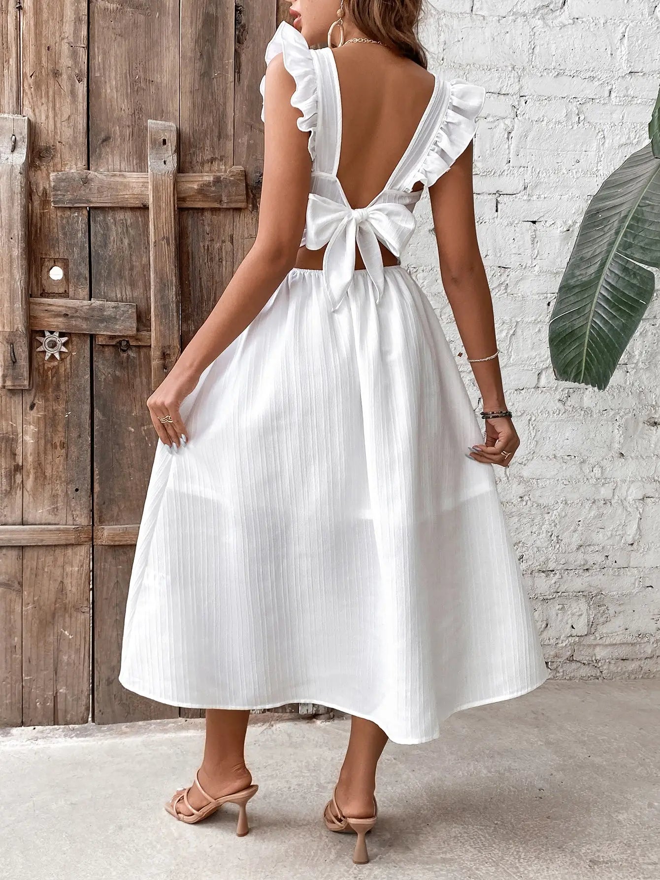 Robe Blanche Femme Bohème | Evasion Bohème