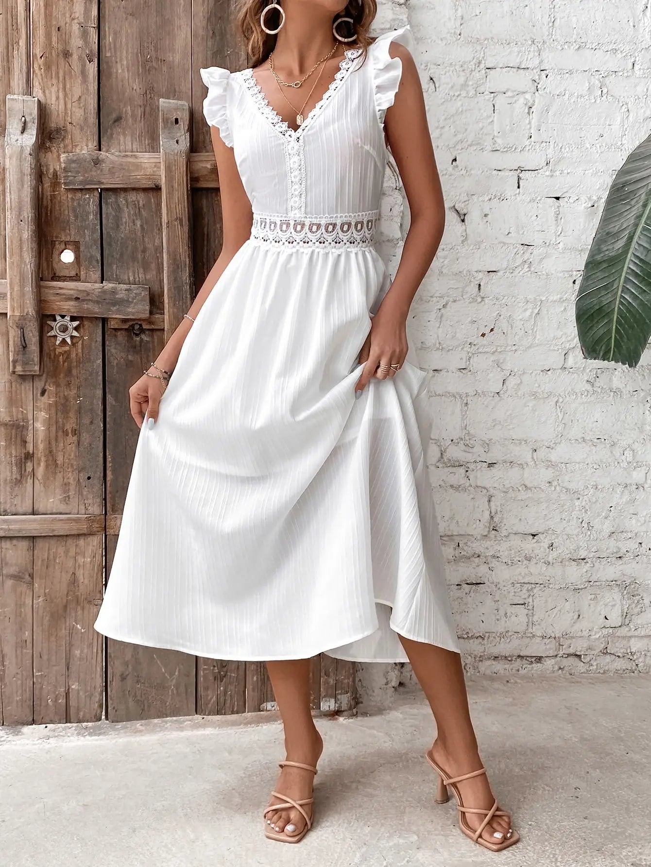 Robe Blanche Femme Bohème | Evasion Bohème