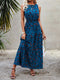 Robe Bohème Bleu Marine | Evasion Bohème