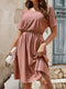 Robe Bohème Chic Dentelle Rose | Evasion Bohème