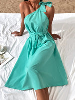 Robe Bohème Chic Turquoise - Vignette | Evasion Bohème