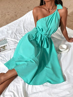 Robe Bohème Chic Turquoise - Vignette | Evasion Bohème