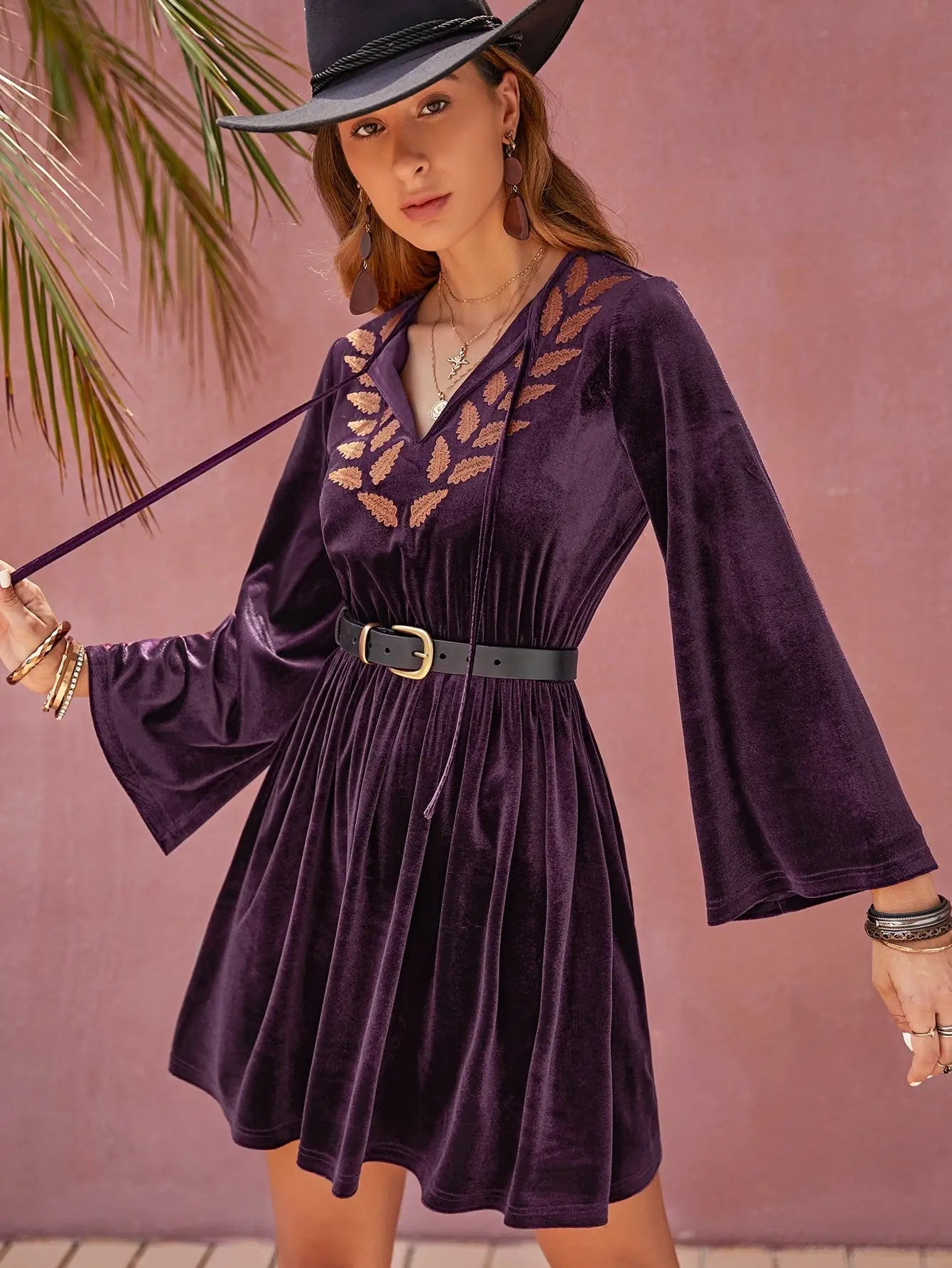 Robe Bohème Velours | Evasion Bohème