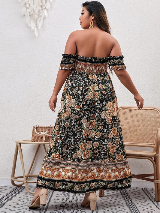 Robe Champêtre Grande Taille | Evasion Bohème