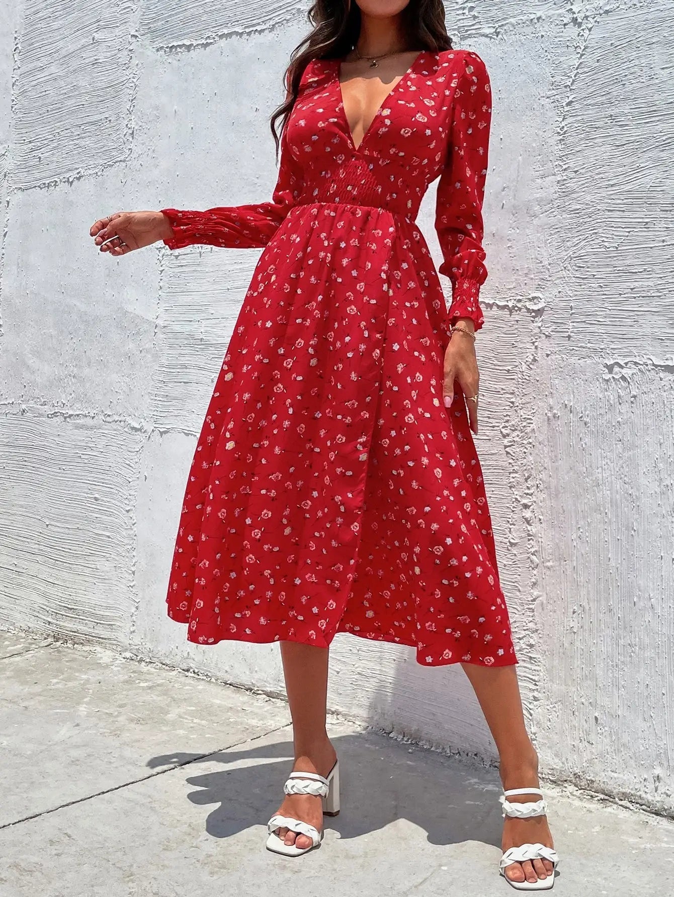 Robe Longue Bohème Rouge | Evasion Bohème