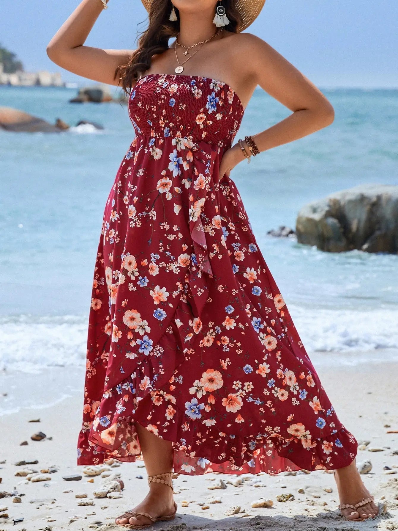 Robe Longue Femme Bohème Grande Taille | Evasion Bohème