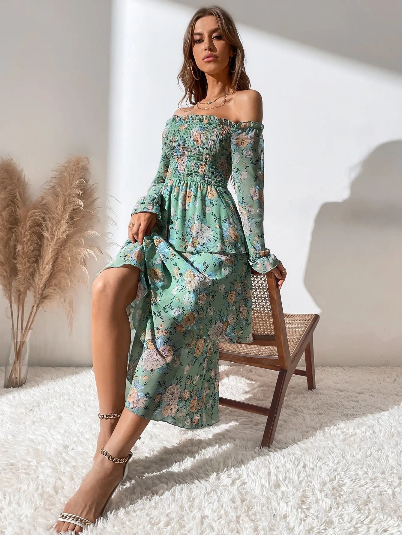 Robe Longue Mousseline Bohème | Evasion Bohème