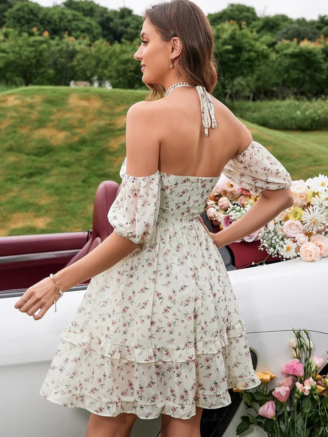 Robe Mariage Bohème Chic Courte | Evasion Bohème